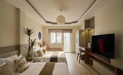 専用バスルーム付きファミリールーム — Linh Dan Hotel Phan Xich Long By Urban B - Addr 12-7 Cù Lao